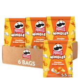 Pringles Mingles frente bolsa mostrando diseño y atractivo para compartir