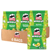 Pringles Mingles frente de la bolsa mostrando diseño y sabor para identificación rápida