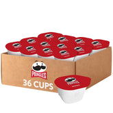 Pringles vaso frontal mostrando diseño y portabilidad