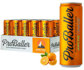 ProBaller lata frontal Arctic Orange mostrando diseño y atractivo energético
