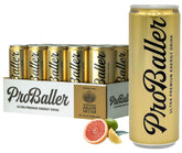 ProBaller lata frontal mostrando diseño y rendimiento