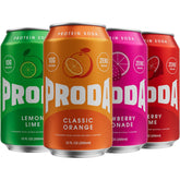 proda lata al frente mostrando diseño y atractivo refrescante