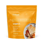 ProDough paquete frontal mostrando mezcla y beneficios alto en proteína