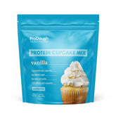 ProDough paquete frontal mostrando mezcla y beneficios proteicos