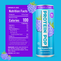 PROTEIN POP detalle de textura clara que destaca ligereza y fácil digestión