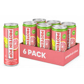 Protein Pop lata frontal Grapefruit Citrus mostrando diseño y conveniencia