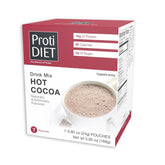 ProtiDIET frente del empaque mostrando 7 sobres y conveniencia
