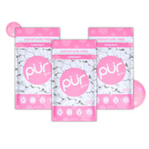 PUR Gum frontal de bolsas muestra 3x55 piezas, práctico para compartir