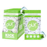 PUR Gum frente de la bolsa mostrando diseño y frescor
