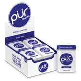PUR Gum lata frontal Polar Mint mostrando etiqueta y diseño refrescante
