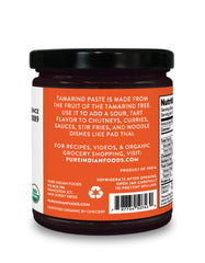 PURE INDIAN FOODS etiqueta orgánica que garantiza calidad certificada