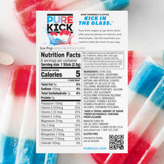 PURE KICK detalle del polvo en primer plano con textura fina y disolución rápida