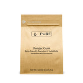 Pure Original Ingredients envase frontal de polvo de konjac mostrando etiqueta clara y compacto