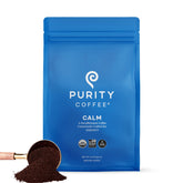 PURITY COFFEE bolsa frontal con diseño y beneficio de sabor preservado