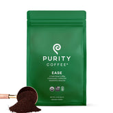 PURITY COFFEE bolsa EASE frente mostrando diseño y frescura