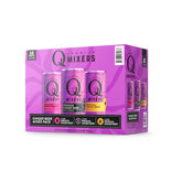 Q MIXERS lata frontal mostrando etiqueta y conveniencia para cócteles