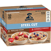 Quaker envase frontal muestra variedad y conveniencia
