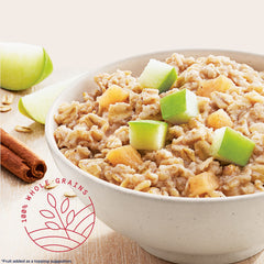 Quaker textura de avena preparada ofreciendo cremosidad y aporte de fibra