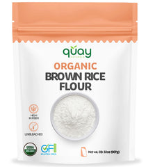 Quay Naturals frente del empaque mostrando producto orgánico y tamaño 2 lb