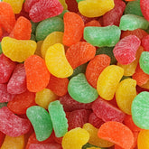 QUEEN CITY CANDY CAVE bolsa frontal mostrando mezcla surtida y beneficio de conveniencia