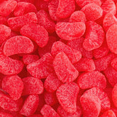 QUEEN CITY CANDY CAVE bolsa frontal de rodajas de cereza, atractivo visual y conveniencia