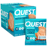 Quest empaquetado frontal mostrando caja y ventaja proteica