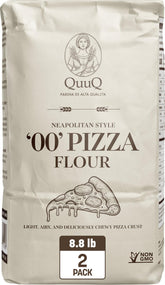 QuuQ paquete frontal 00 pizza harina mostrando presentación y calidad