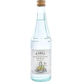 RABEE botella frontal de agua de azahar mostrando presentación útil