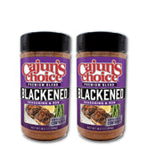 Ragin' Cajun Fixin's frente del empaque mostrando el rub y conveniencia