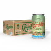 RAMBLER lata frontal Lemon-Lime mostrando diseño y frescura