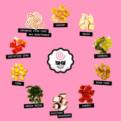 Ramen Bae textura de mariscos deshidratados que aporta umami