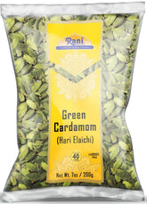 Rani Brand paquete frontal de cardamomo verde con aroma preservado