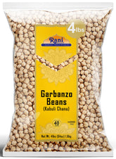Rani garbanzo paquete frontal mostrando etiqueta clara y cantidad