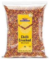 Rani Brand frontal del cartón con hojuelas de chile y peso 908g, ideal para uso a granel