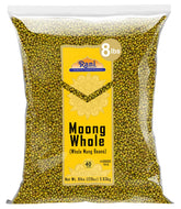 Rani Brand empaque frontal de Moong Whole, presentación a granel