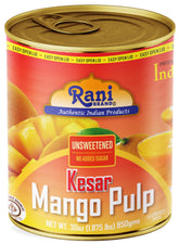 Rani pulpa de mango vista frontal lata mostrando envase y beneficio natural