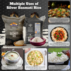 Rani primer plano de granos mostrando textura y longitud para cocción suelta