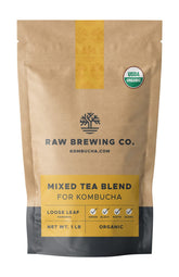 Raw Brewing Company paquete frontal muestra orgánico y rendimiento económico