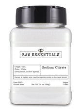 Raw Essentials frasco 1 lb mostrando el paquete y marca, uso culinario confiable