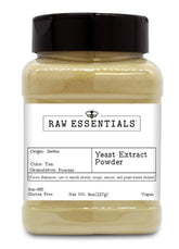 Raw Essentials frasco frontal mostrando el envase y la capacidad de 8 onzas