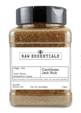 Raw Essentials envase frontal mostrando etiqueta y uso