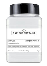 Raw Essentials frasco frontal mostrando el envase y uso culinario