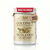 Rawleigh frente del empaque mostrando 454 g y sabor a coco