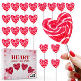 RBBZ Party paleta corazón frente del empaque, diseño atractivo para fiestas