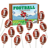 RBBZ Party empaque frontal de paletas fútbol, facilita distribución en fiestas
