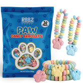 RBBZ Party frente del paquete con 30 pulseras, práctico para repartir