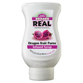 Reàl Infused Exotics botella frontal mostrando color magenta y diseño exprimible, atrae visualmente