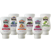 Reàl Infused Exotics pack frontal mostrando seis botellas para variedad rápida