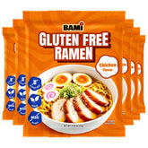 Real Naturals paquete frontal mostrando fideos sin gluten y marca