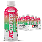 RECOV3R 180 frontal botella watermelon mostrando diseño y beneficios